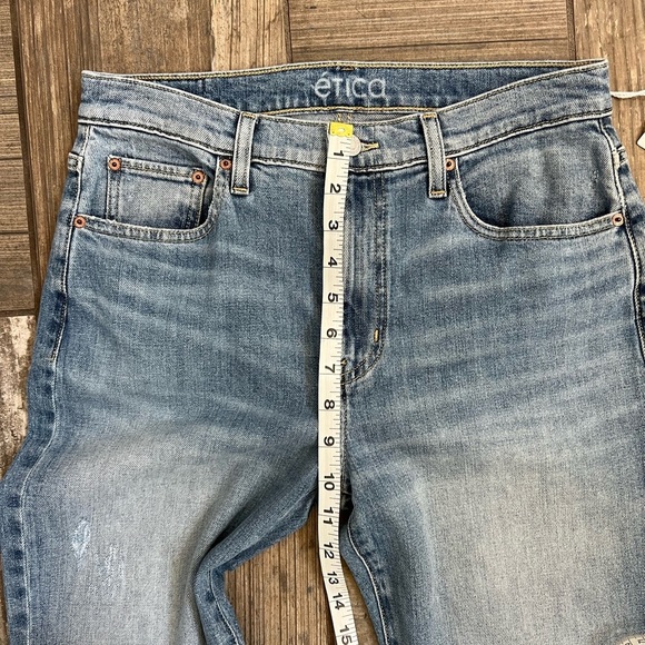 ÉTICA Brigitte Trumpet Crop Jeans size 28 - Picture 12 of 14